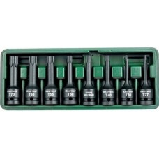 Торцовые головки Kraftool industrie qualitat 27952-H8, фосфатированные, ударные, t27-t70, 8шт
